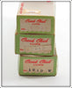 Creek Chub Empty Box Lot Of Three