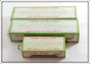 Creek Chub Empty Box Lot Of Three
