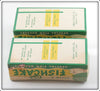 Helin Orange & Black Fishcake Empty Box Pair