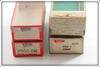 Heddon Cobra, Meadow Mouse & Big Bud Empty Box Lot Of Four