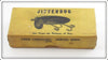 Vintage Fred Arbogast Plastic Lip Jitterbug Empty Lure Box