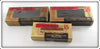 Vintage L&S Bait Company Empty Box Lot Of Three