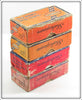 Shakespeare Swimming Mouse Jr Empty Box Lot Of Four