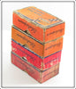 Shakespeare Swimming Mouse Jr Empty Box Lot Of Four