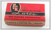 Vintage P&K Yellow Perch Whirl A Way Empty Lure Box