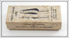 Vintage Percy Haver Black & Chrome Spoon Empty Lure Box