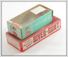 Heddon Midget River Runt & Jointed River Runt Empty Box Pair
