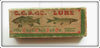 Vintage Creek Chub Red Head White Plunker Empty Lure Box 3202