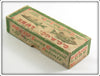 Creek Chub Red Head White Plunker Empty Box 3202