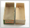 Creek Chub Red Head White Plunker Empty Box 3202