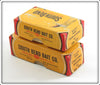 South Bend Teas Oreno & Casting Spoon Empty Box Pair