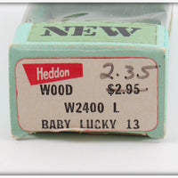 Heddon Perch Baby Lucky 13 In Box