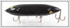 Ed Latiano Solid Black Injured Minnow