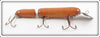 Vintage Ed Latiano Natural Finish Jointed Deep Diver Lure