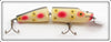 Vintage Ed Latiano Strawberry Jointed Striper Pikie Lure
