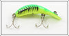 Heddon Fluorescent Green Alewife Tiny Tad In Box 390 FYB