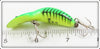 Heddon Fluorescent Green Alewife Tiny Tad In Box 390 FYB