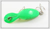 Heddon Fluorescent Green Alewife Tiny Tad In Box 390 FYB