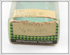 Heddon Fluorescent Green Alewife Tiny Tad In Box 390 FYB