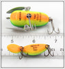 Heddon GRA Fluorescent Green Crawdad Tiny Crazy Crawler & Mini Tad Pair