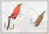 Heddon HO Hot Orange & Perch Sonar Pair In Boxes