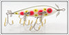 Dakota Contemporary Strawberry Heddon Six Hook Musky Minnow Type Lure