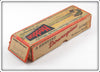 Heddon Blue Herring Giant Jointed Vamp Empty Box 7350 PBH
