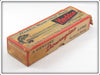 Heddon Blue Herring Giant Jointed Vamp Empty Box 7350 PBH