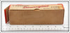 Heddon Blue Herring Giant Jointed Vamp Empty Box 7350 PBH