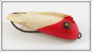 Vintage Paul Bunyan Red & White Ladybug Lure