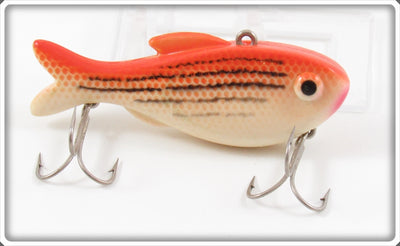 Vintage Tru Shad Mfg Orange & Black Tru Shad Lure