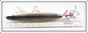 Unknown Black Back With Glitter Musky Bait