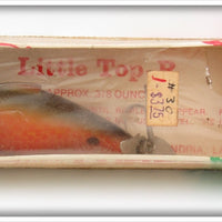 Vintage Red River Lures Red Scale Little Top R Lure In Box