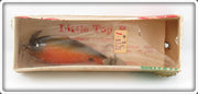 Vintage Red River Lures Red Scale Little Top R Lure In Box