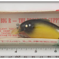 Red River Lures Yellow & Black Big R The Pregnant Guppy In Box