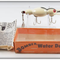 Bomber Smoke Water Dog Lure In Purple Silver Speckle Box 