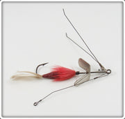 Vintage Red Fly With Stanley Prop Lure