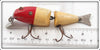 Creek Chub Red Head White Wigglefish 2402