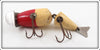 Creek Chub Red Head White Wigglefish 2402