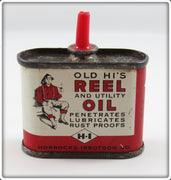 Horrocks Ibbotson Co. Old HI's Reel And Utility Oil Can