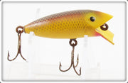 Vintage American Bait Co Gold Scale Wiggle Witch Lure