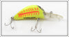 Heddon Yellow Fluorescent Red Ribs Hedd Hunter Lure YFO