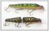 Creek Chub Frog Spot Pikie & Jointed Pikie Lure Pair