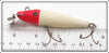Creek Chub Red & White Double Line Tie Baby Pikie 902