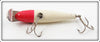 Creek Chub Red & White Double Line Tie Baby Pikie 902