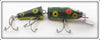 Vintage Creek Chub Lake St. Clair Repainted Frog Jointed Snook Pikie