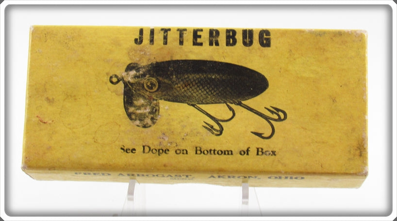 Vintage Fred Arbogast Jitterbug Empty Picture Box