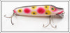 Vintage Ed Latiano Strawberry Spot Baby Vamp Lure