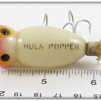 Arbogast Luminous 3/8 Oz Hula Popper In Box