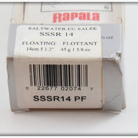 Rapala Pinfish Saltwater Super Shad Rap SSSR14 In Box